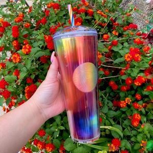 Starbucks Rainbow Iridescent Pride Dome Tumbler